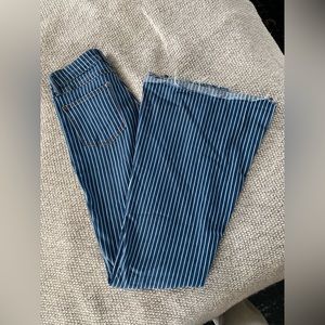 Pinstripe Bell Bottoms, Judy Blue Super Flare